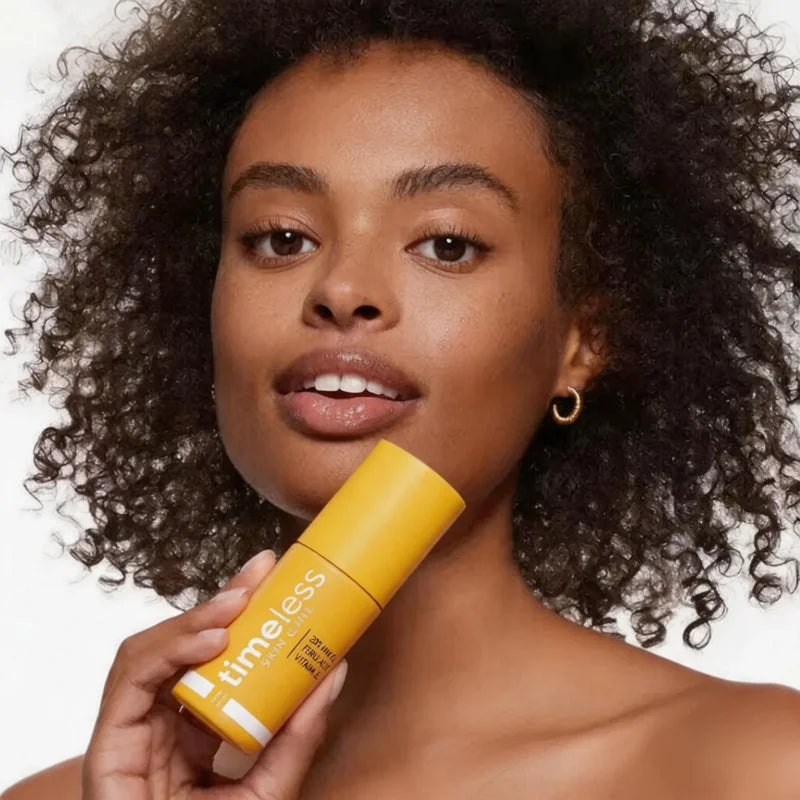 Revitalize Your Skin with Timeless 20% Vitamin C Serum - Hydrating & Firming Formula with Ferulic Acid & Vitamin E, 30ml