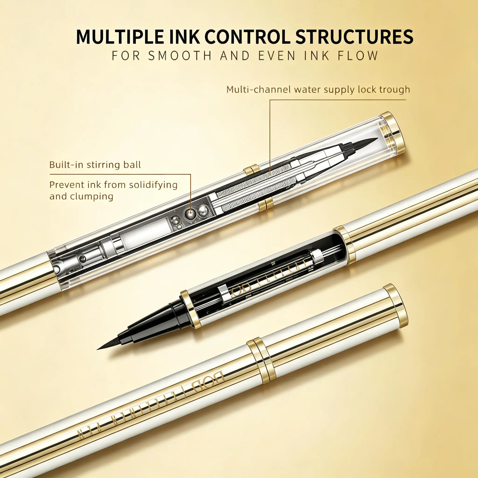 Elevate Your Eye Game with Our Smooth Thick Tip Lambskin Eyeliner Pen - Perfect for Effortless Daily & Professional Looks