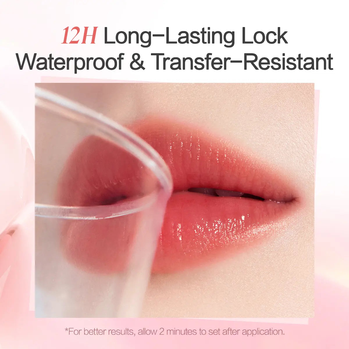 Transform Your Look with CARSLAN Color-Lock Dewy Tint - The Ultimate Moisturizing Watery Shimmer Lipgloss for Long-Lasting, Non-Sticky Perfection