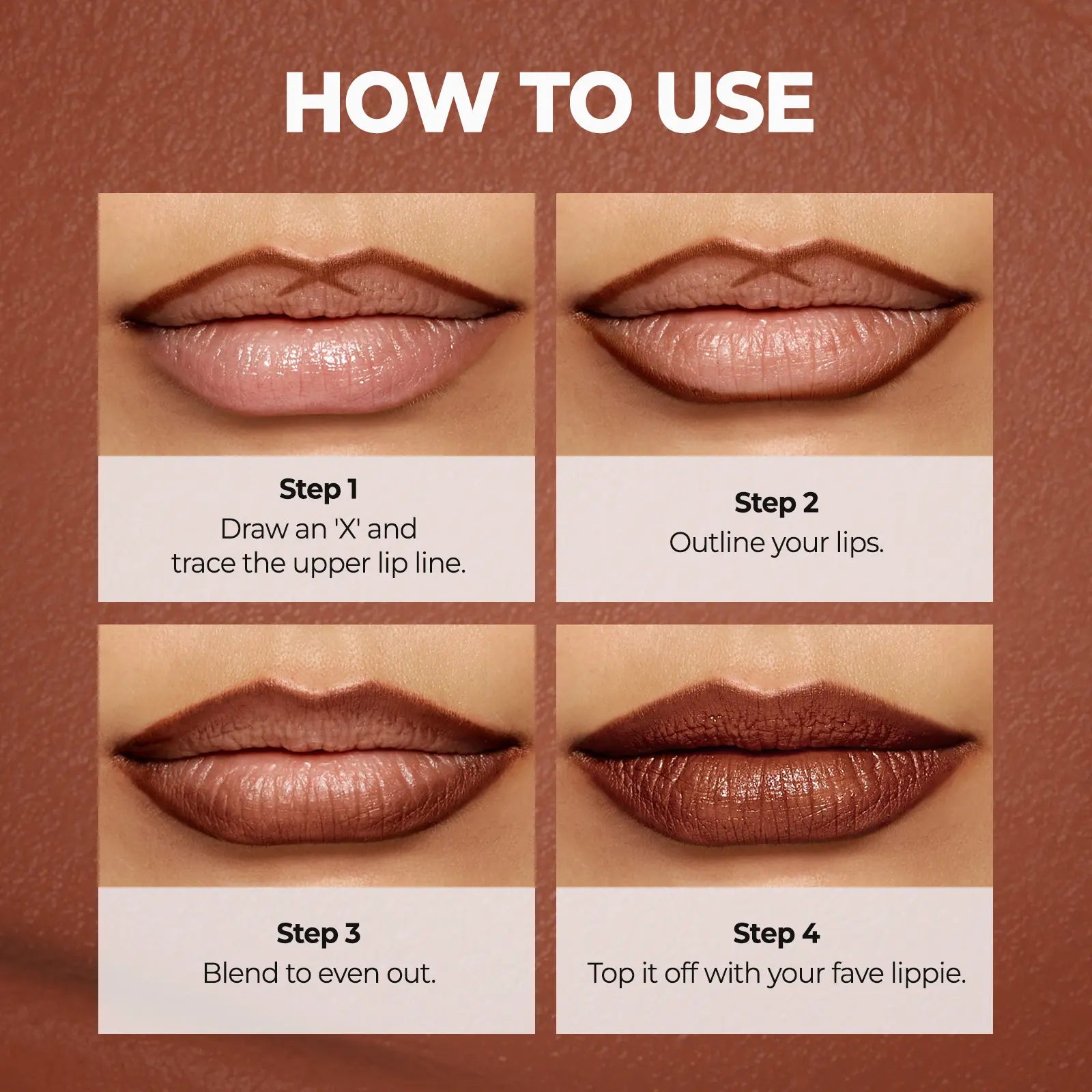 [Laka] [NEW Shades] Easy Glide Lip Liner — Creamy, Blendable Color with Smooth Application