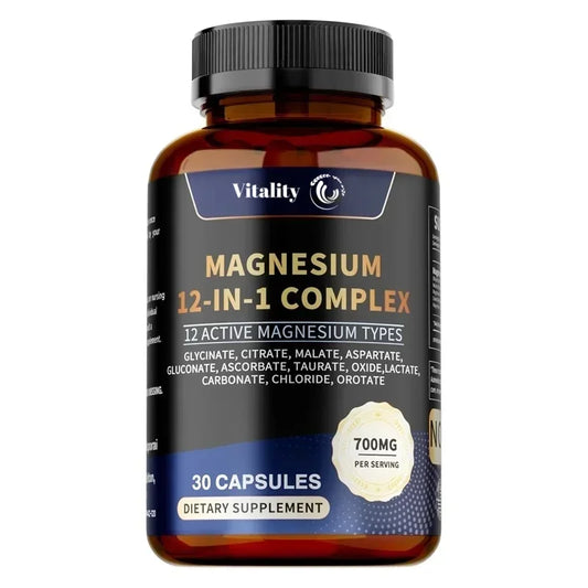 Unlock Your Wellness: Magnesium Complex Capsules for Stress Relief, Muscle Support, and Immune Boosting