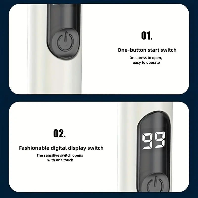 Portable Electric Nose Hair Trimmer for Men and Women, No Pulling Compact USB Rechargeable Trimmer, Suitable for Nose, Eyebrow and Ear Hair Trimming