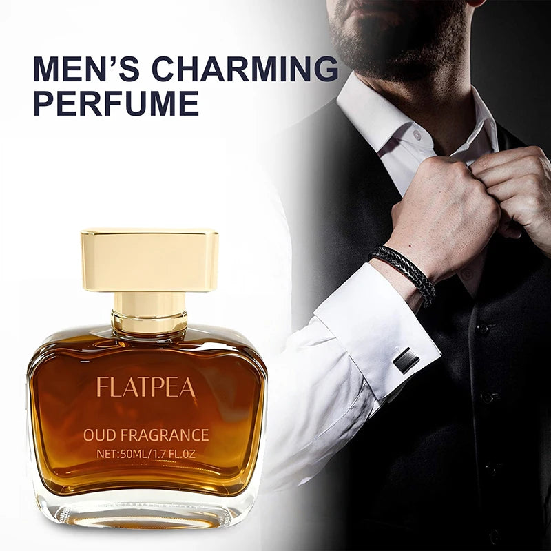 Arabian Brand Perfume High-End Men'S Perfume Musk Oud and Cedarwood Woody Scent Long-Lasting and Charm Men'S Eau De Toilette
