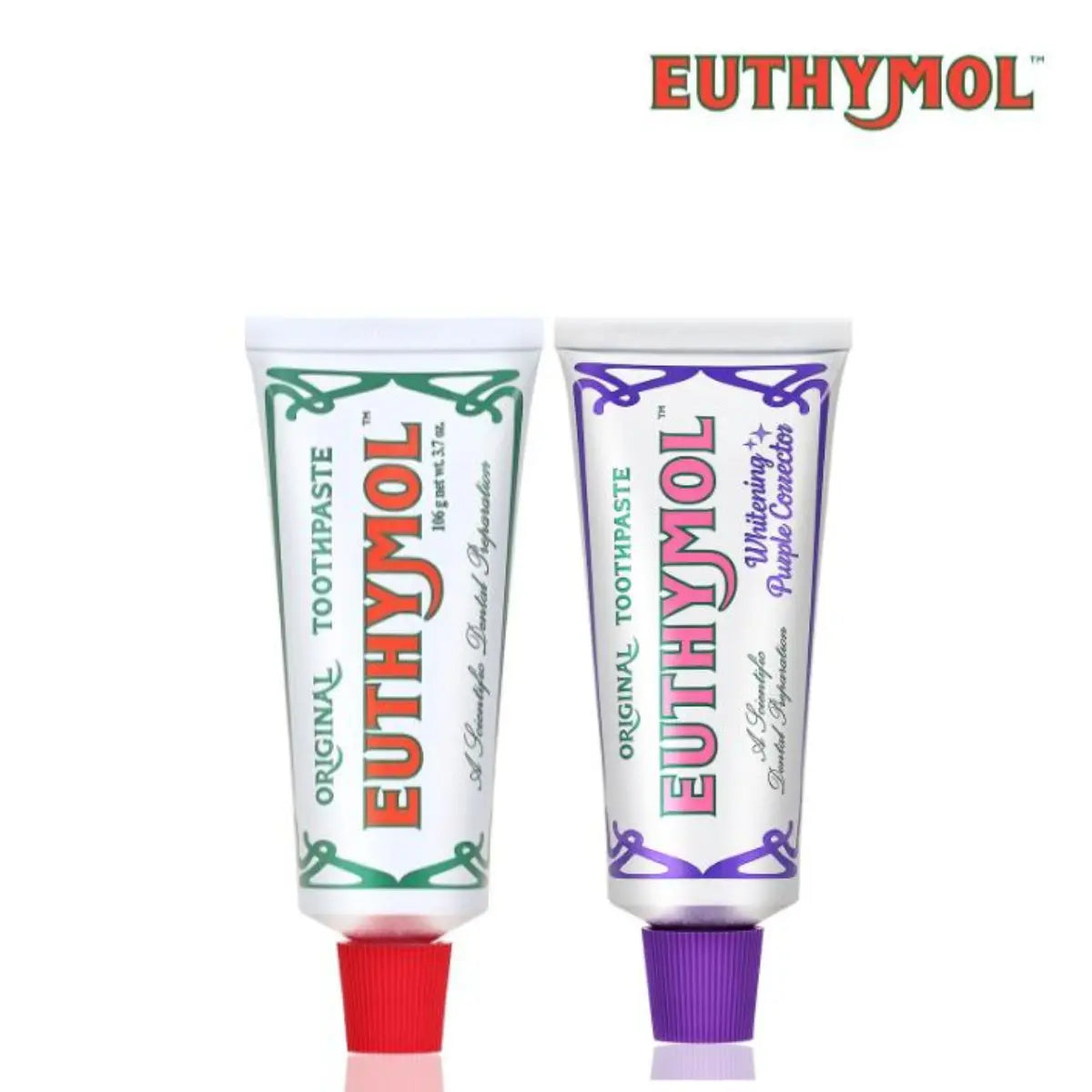 Euthymol Complete Toothpaste Set – Original Freshness, Whitening, and Tone-Up Formulas for a Korean Oral Care Routine