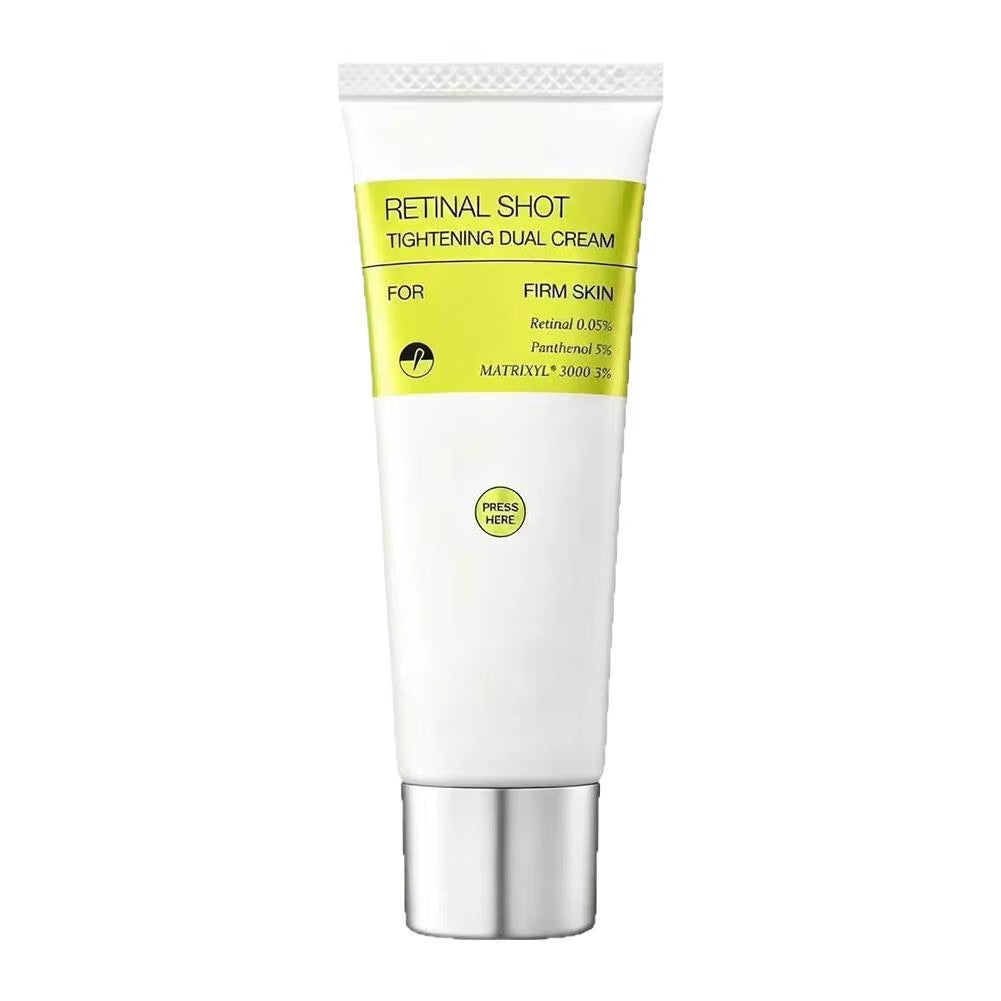 The Vita-A Retinal Shot Tightening Dual Cream 50Ml Facial Vita B5 Relief Cream Moisturizing Wrinkle Care Brighten Skin Care