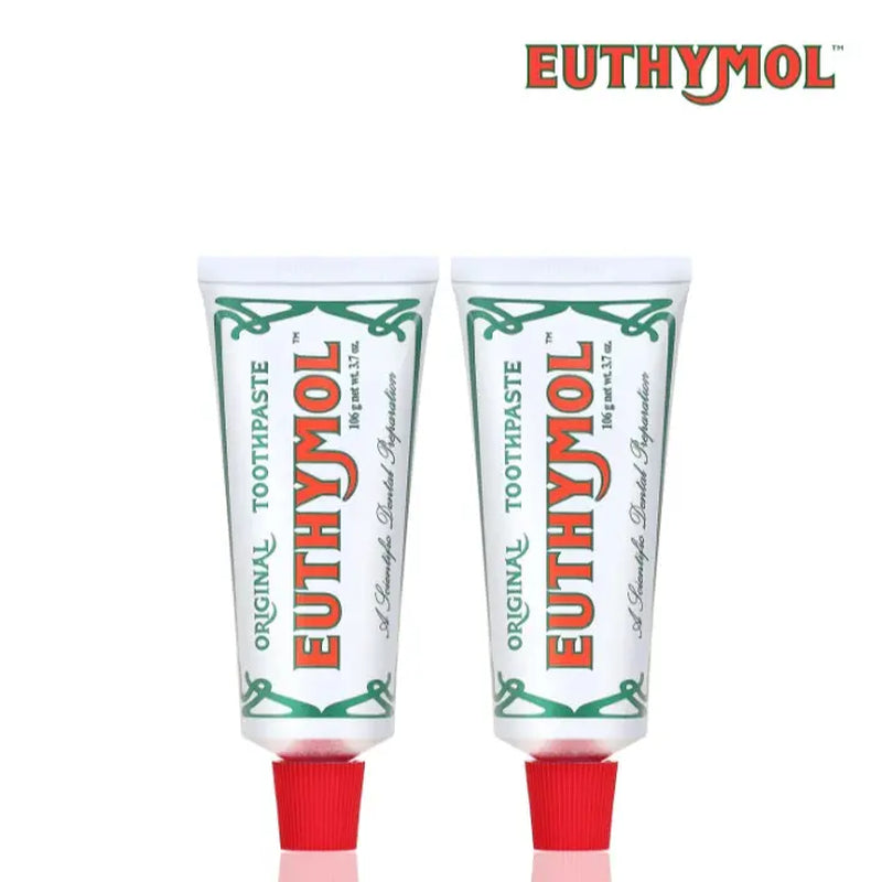 Euthymol Complete Toothpaste Set – Original Freshness, Whitening, and Tone-Up Formulas for a Korean Oral Care Routine