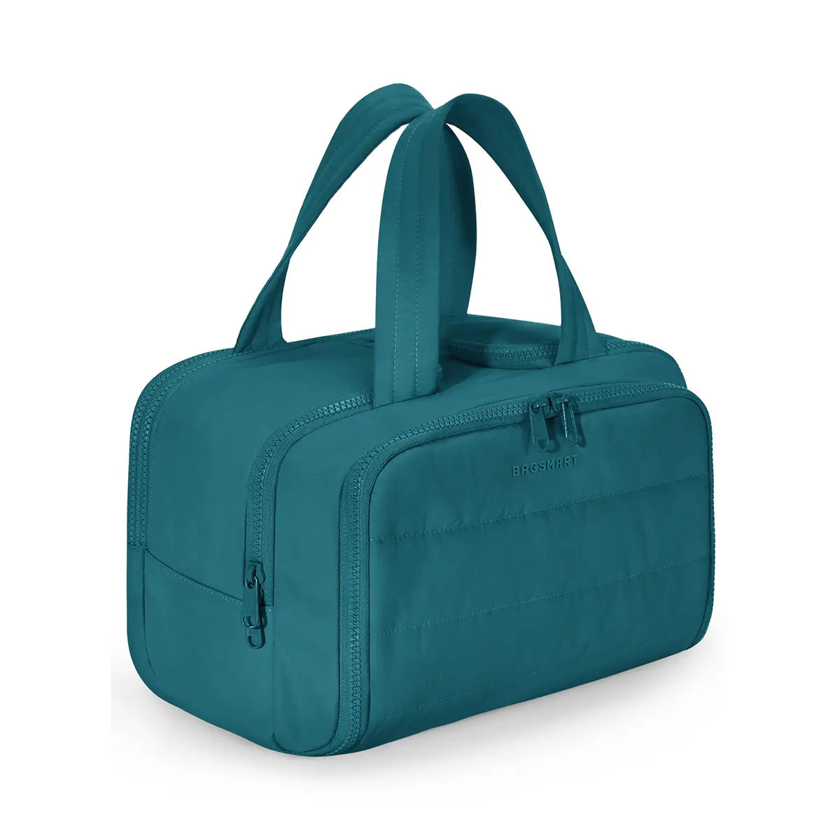 BAGSMART Crush 4-In-1 Puffy Multi-Functional Travel Toiletry Bag for Women Large Capacity Organizer with Handle for Accessories Essentials Toiletries Makeup Organizer Storage Bag Brush Pouch Travel Essentials Tiktokshopsummersale Tiktokshopbacktoschool