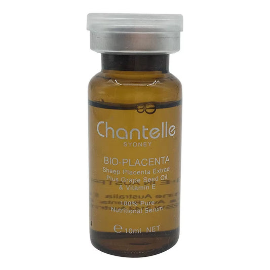 Australia Chantelle Gold Bioplacenta Serum 10ml - Pure Ovine Placenta with Grape Seed Extract for Age Spots, Pigmentation, Scars, and Enhanced Skin Radiance