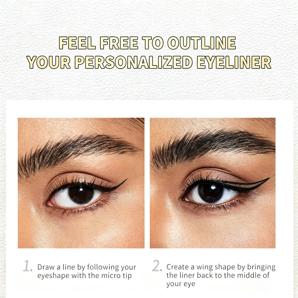 Elevate Your Eye Game with Our Smooth Thick Tip Lambskin Eyeliner Pen - Perfect for Effortless Daily & Professional Looks