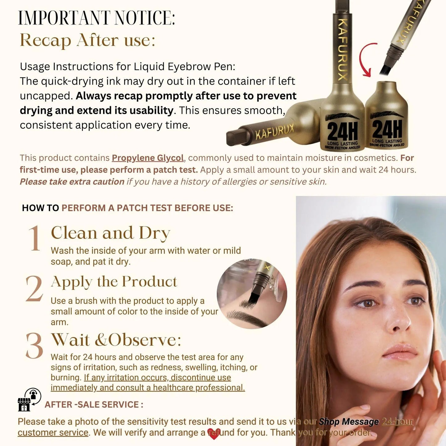 Long Lasting Liquid Eyebrow Pen with Brush, Eye Brow Pens, 1 Count Waterproof, Easy Coloring, Eye Brow Makeup Tool, Eyebrow Makeup Products, Eyebrow Tint Kit, Eyebrow Mascara, Tinted Brow Gel, Eyebrow Dye