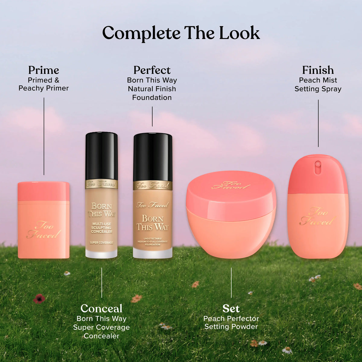 NEW Too Faced Peach Perfector Loose Setting Powder - 24 Hours, Lightweight, Translucent, Brightening & Blurring