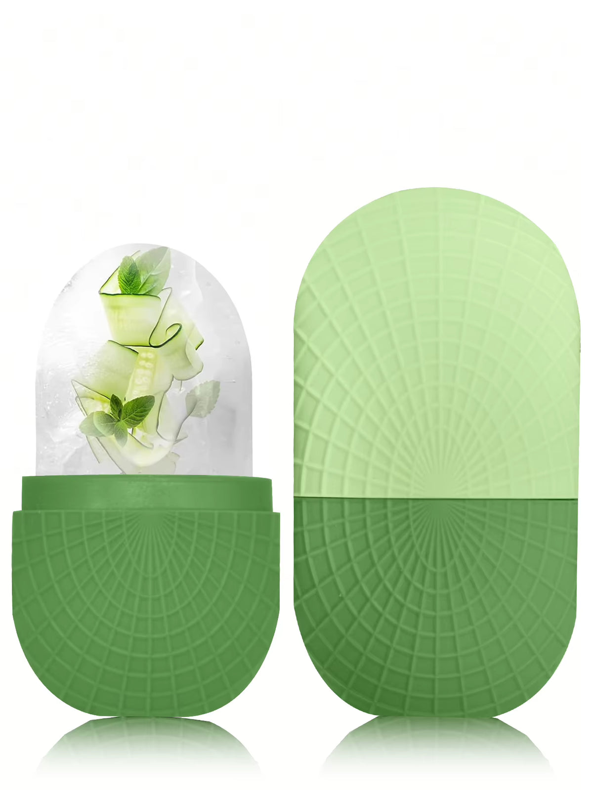 Face and Eye Ice Roller, Face Beauty Ice Roller, Facial Ice Massage Beauty Silicone, Reusable Leakproof Skin Care Tool