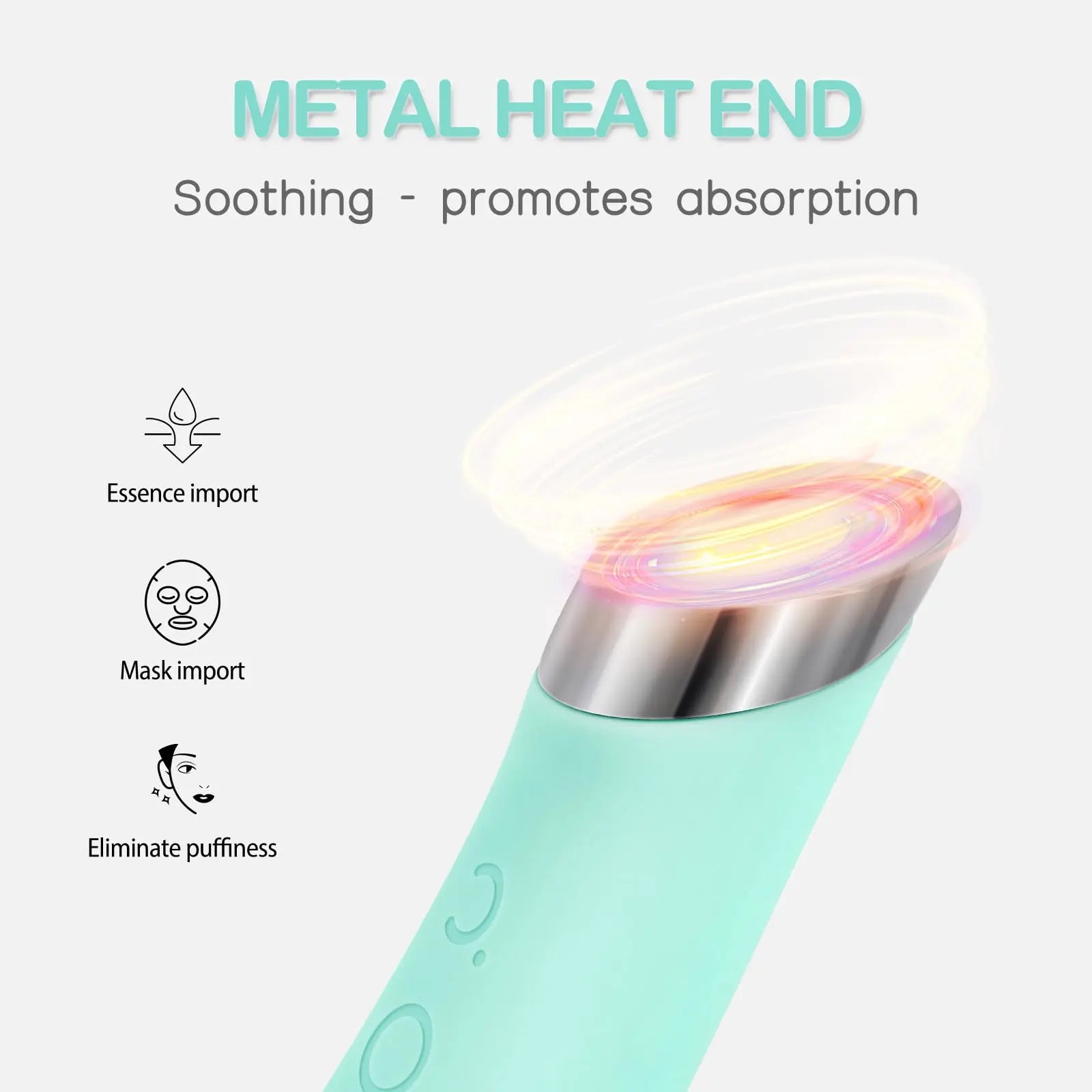 Facial Cleansing Brush, PRITECH Heatable Vibrating Face Scrubber with Massage, Silicone Face Scrubber for Women & Men, Electric Facial Cleanser for Deep Cleansing, Gentle Exfoliating Minihygieneproducts.