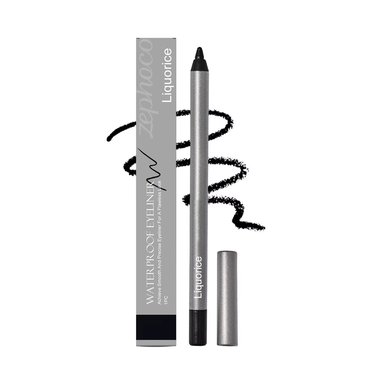Transform Your Eyes with Our Waterproof Gel Eyeliner Pencil – Smudge-Proof, Smooth, and Flawlessly Matte Finish – 1Pc